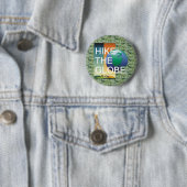 TOP Het Wereldbol slepen Ronde Button 5,7 Cm (In situ)