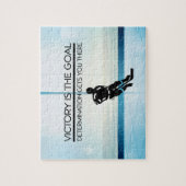 TOP Hockey Victory Slogan Legpuzzel (Verticaal)