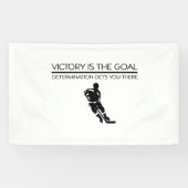 TOP Hockey Victory Slogan Spandoek (Horizontaal)