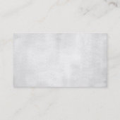 Top Hoed Kat  Grunge Visitekaartje (Achterkant)