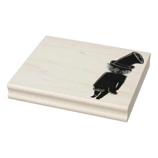 Top hoed Pickleball Paddle Rubberstempel (Stempel)