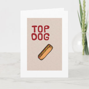 TOP HOND ELKE DAG - NIET ALLEEN UW VERJAARDAG KAART