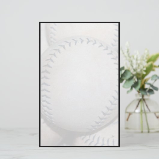 Top honkbal briefpapier (Staand voorkant)