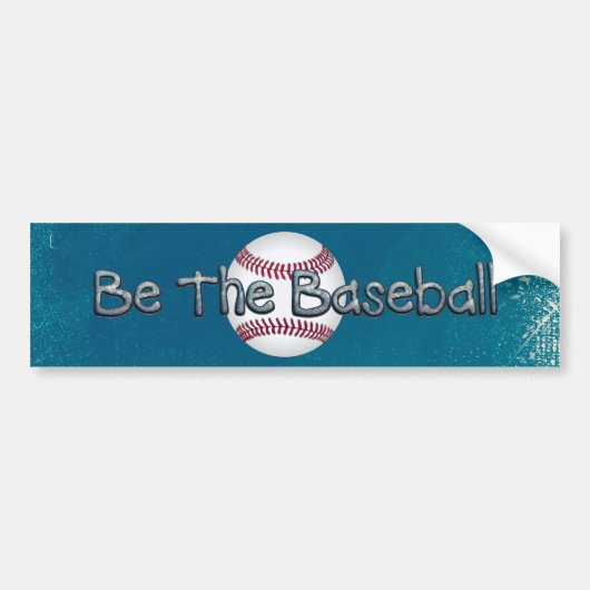 TOP Honkbal Slogan Bumpersticker (Voorkant)