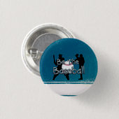 TOP Honkbal Slogan Ronde Button 3,2 Cm (Voorkant /achterkant)