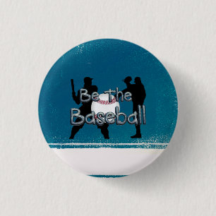 TOP Honkbal Slogan Ronde Button 3,2 Cm
