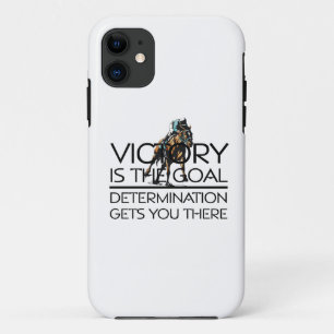 TOP Horse Race Victory Slogan iPhone 11 Hoesje