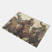 TOP Horse Racing Deurmat (Schuin)