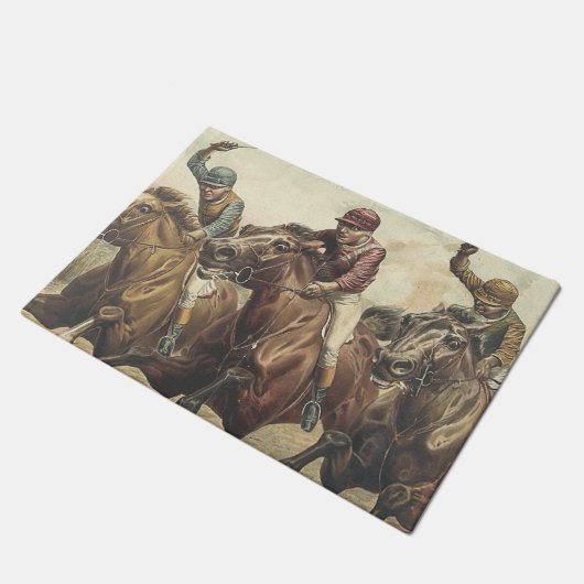 TOP Horse Racing Deurmat (Schuin)