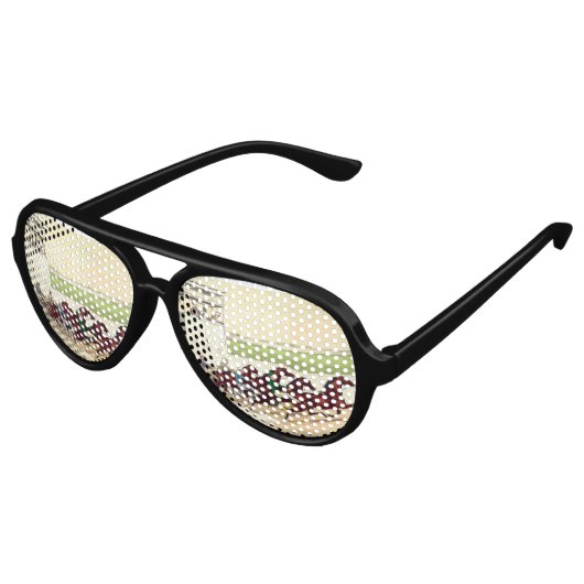 TOP Horse Racing is mijn leven Aviator Zonnebril (Gekanteld)