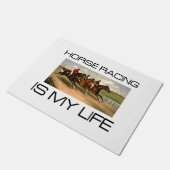 TOP Horse Racing is mijn leven Deurmat (Schuin)