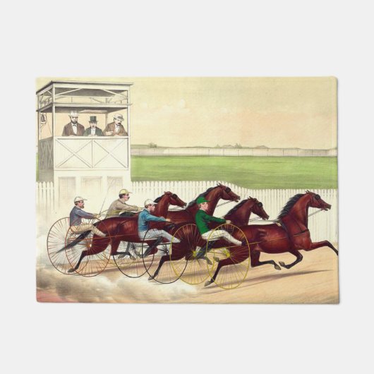 TOP Horse Racing is mijn leven Deurmat (Voorkant)