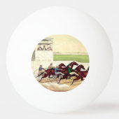 TOP Horse Racing is mijn leven Pingpongbal (Achterkant)