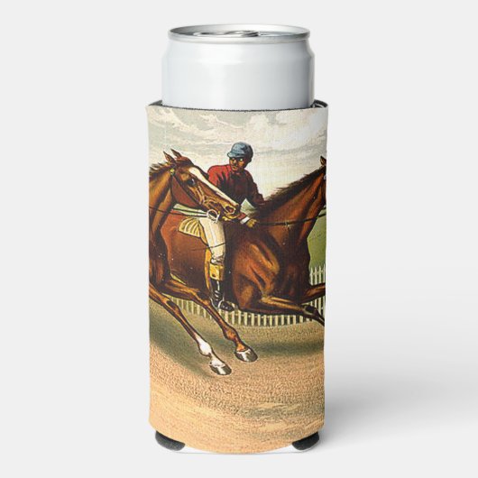 TOP Horse Racing is mijn leven Seltzer Blikjeskoeler (Seltzer Achterkant)