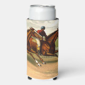 TOP Horse Racing is mijn leven Seltzer Blikjeskoeler (Seltzer Voorkant)