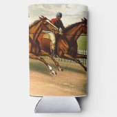 TOP Horse Racing is mijn leven Seltzer Blikjeskoeler (Achterkant)