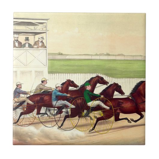 TOP Horse Racing is mijn leven Tegeltje (Voorkant)