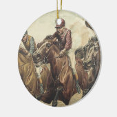 TOP Horse Racing Keramisch Ornament (Links)