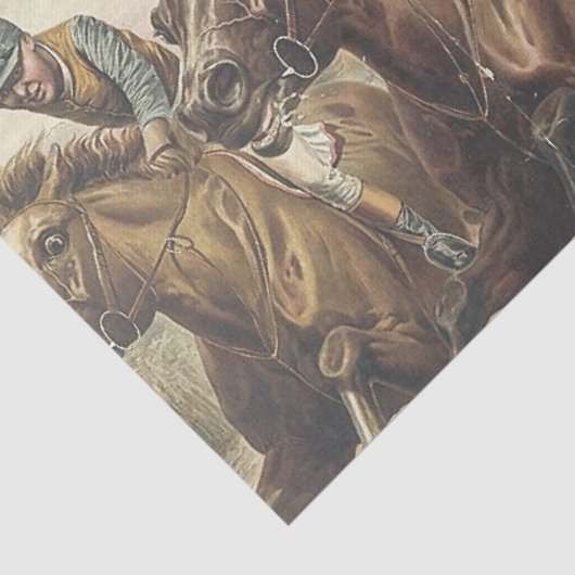 TOP Horse Racing Tissuepapier (Detail)