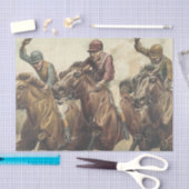 TOP Horse Racing Tissuepapier (Craft)