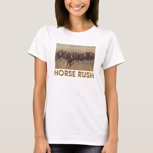 TOP Horse Rush Dames T-shirts (Voorkant)