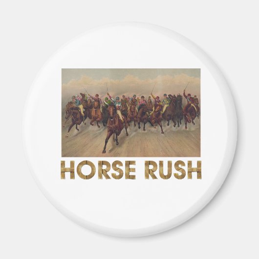 TOP Horse Rush Magneet (Voorkant)