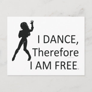 TOP I Dance, dus ik ben Briefkaart