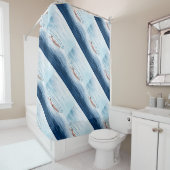 TOP Ik ben de zwemmer Douchegordijn (In situ)