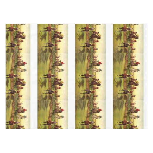 TOP Jump Race Tafelkleed (Voorkant (Horizontaal))