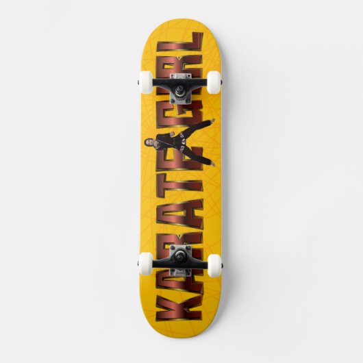 TOP Karate Girl Skateboard (Voorkant)