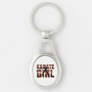 TOP Karate Girl Sleutelhanger