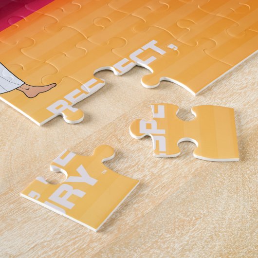 TOP Karate Slogan Legpuzzel (Zijkant)