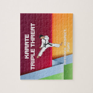 TOP Karate Slogan Legpuzzel