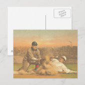 TOP Klassieke honkbal Briefkaart (Voorkant / Achterkant)