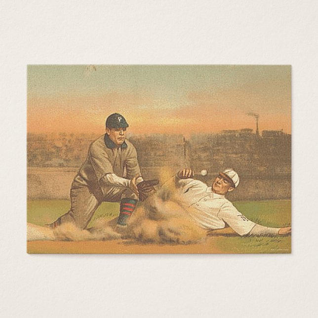 TOP Klassieke honkbal Visitekaartje (Voorkant)