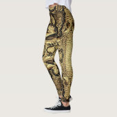 Top Krokodil Lederoptik Leggings (Links)