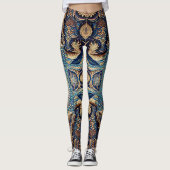 Top Krokodil Lederoptik  Leggings (Voorkant)