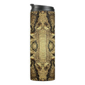 Top Krokodil Lederoptik  Thermosbeker (Geroteerd rechts)