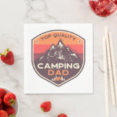 Top Kwaliteit Kamperende Papa Servet (Insitu)