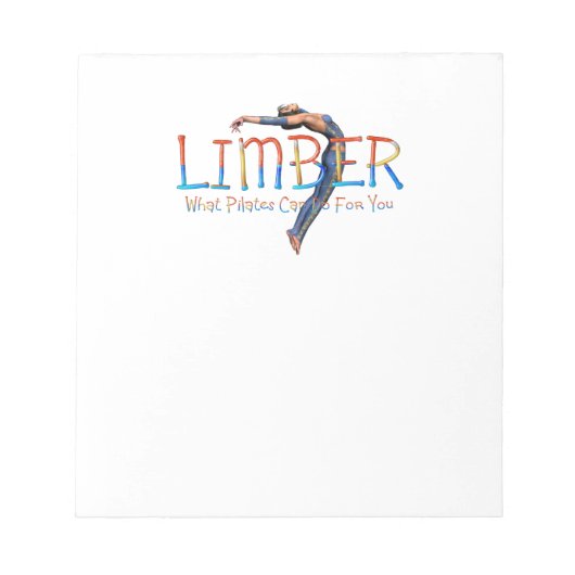 TOP Limber Pilates Notitieblok (Voorkant)