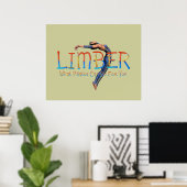 TOP Limber Pilates Poster (Thuiskantoor)
