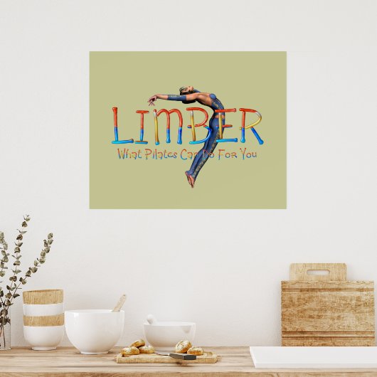 TOP Limber Pilates Poster (Keuken)