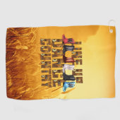 TOP Line Dance Country Golf Handdoek (Horizontaal)