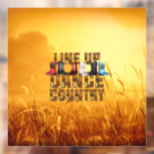 TOP Line Dance Country Window Cling Raamsticker (Vel 2)