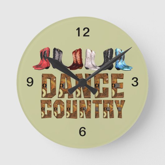 TOP Line Dance Land Ronde Klok (Voorkant)