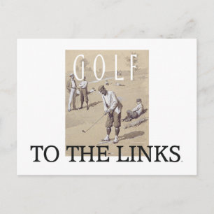 TOP Links Golf Briefkaart