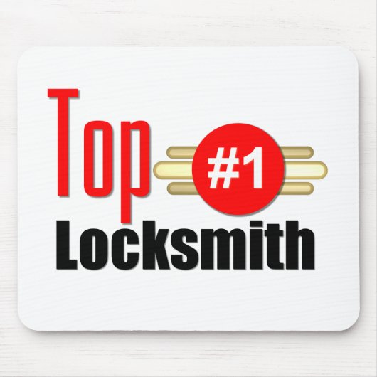 Top Locksmith Muismat (Voorkant)