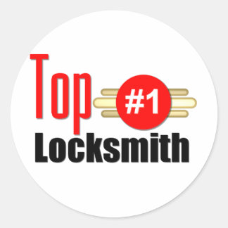 Top Locksmith Ronde Sticker