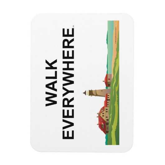 TOP loopt overal Magneet (Verticaal)