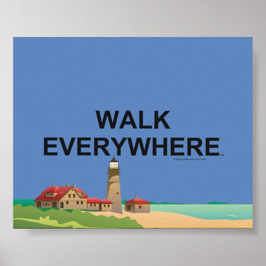 TOP loopt overal Poster (Voorkant)